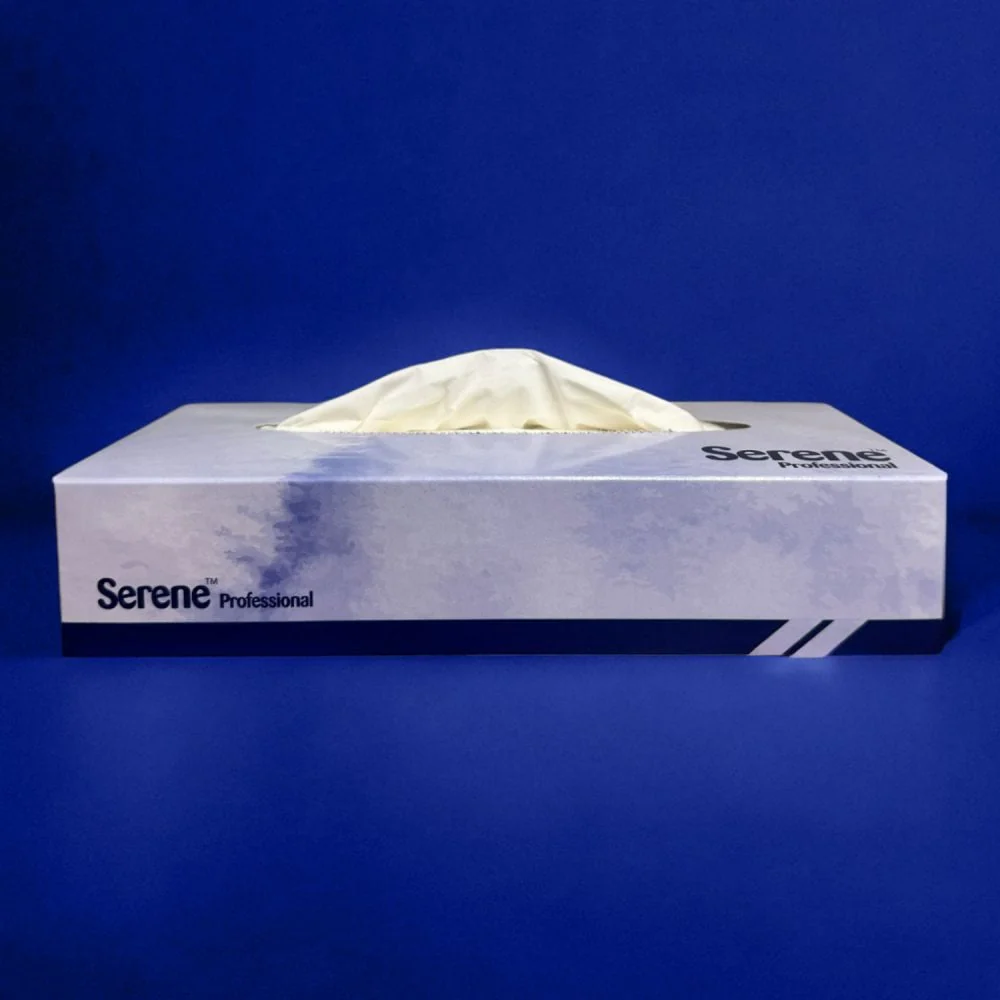 Paper Facial Tissues - 2 Ply White - Image 6