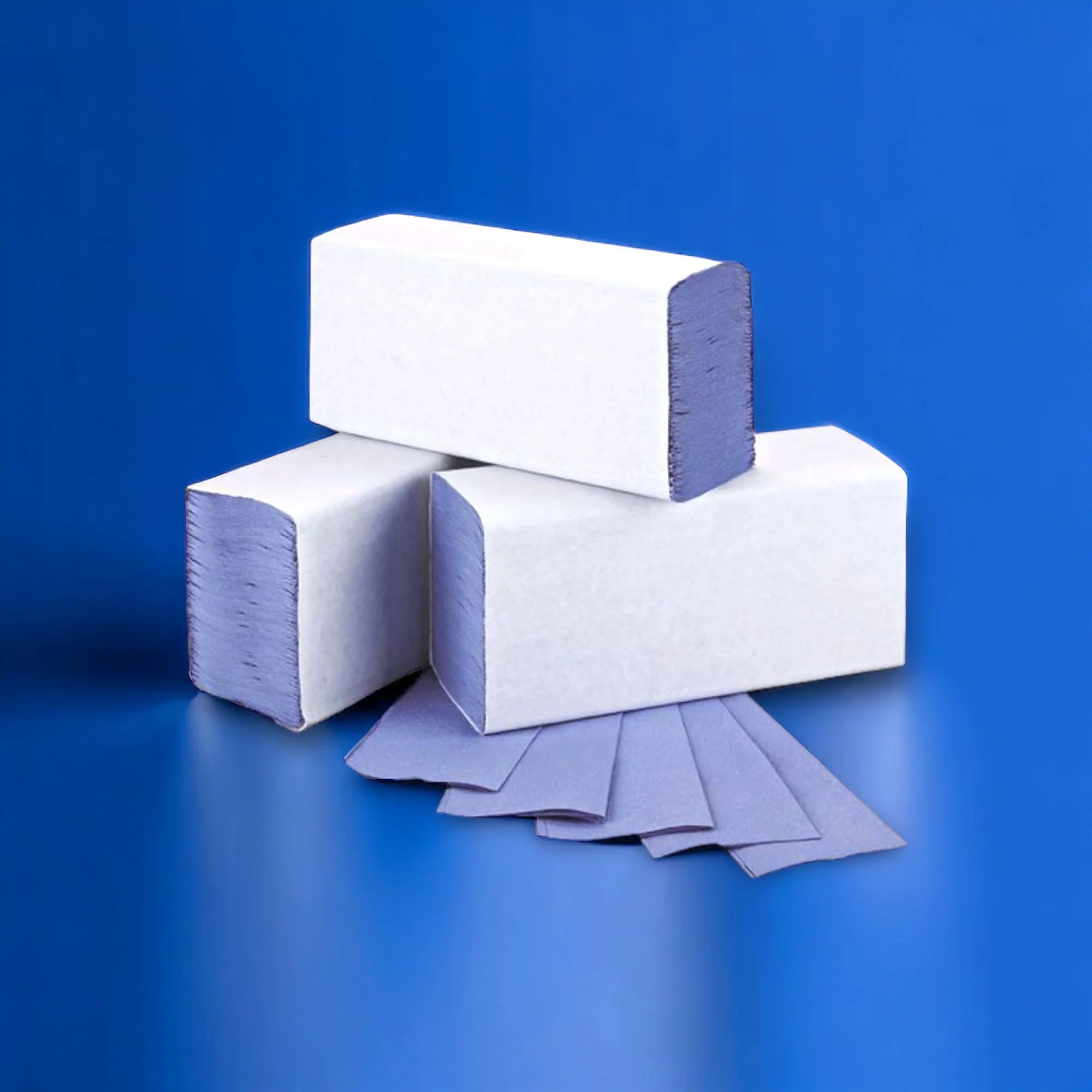 Paper Towels - 2 Ply Blue - Z Fold - Image 14