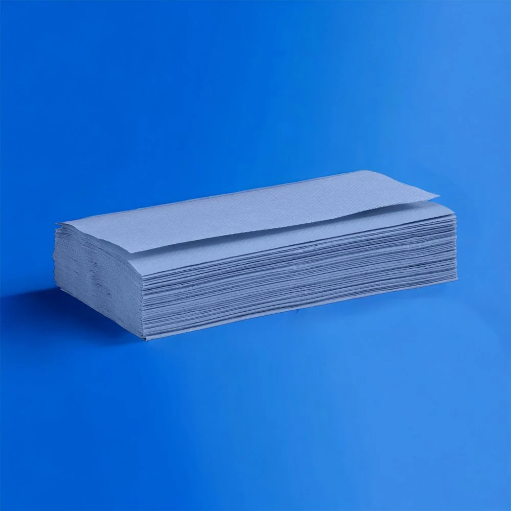 Paper Towels - 2 Ply Blue - Z Fold - Image 18