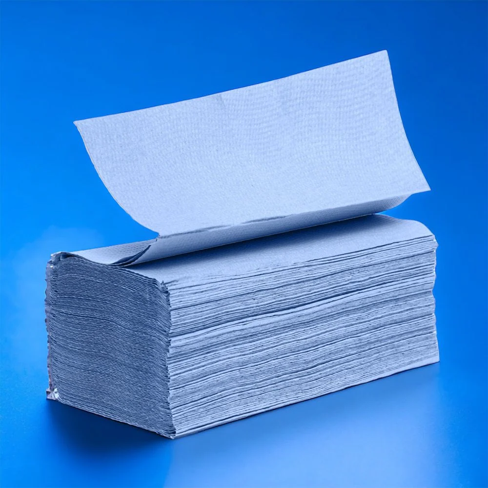 Paper Towels - 2 Ply Blue - Z Fold - Image 20