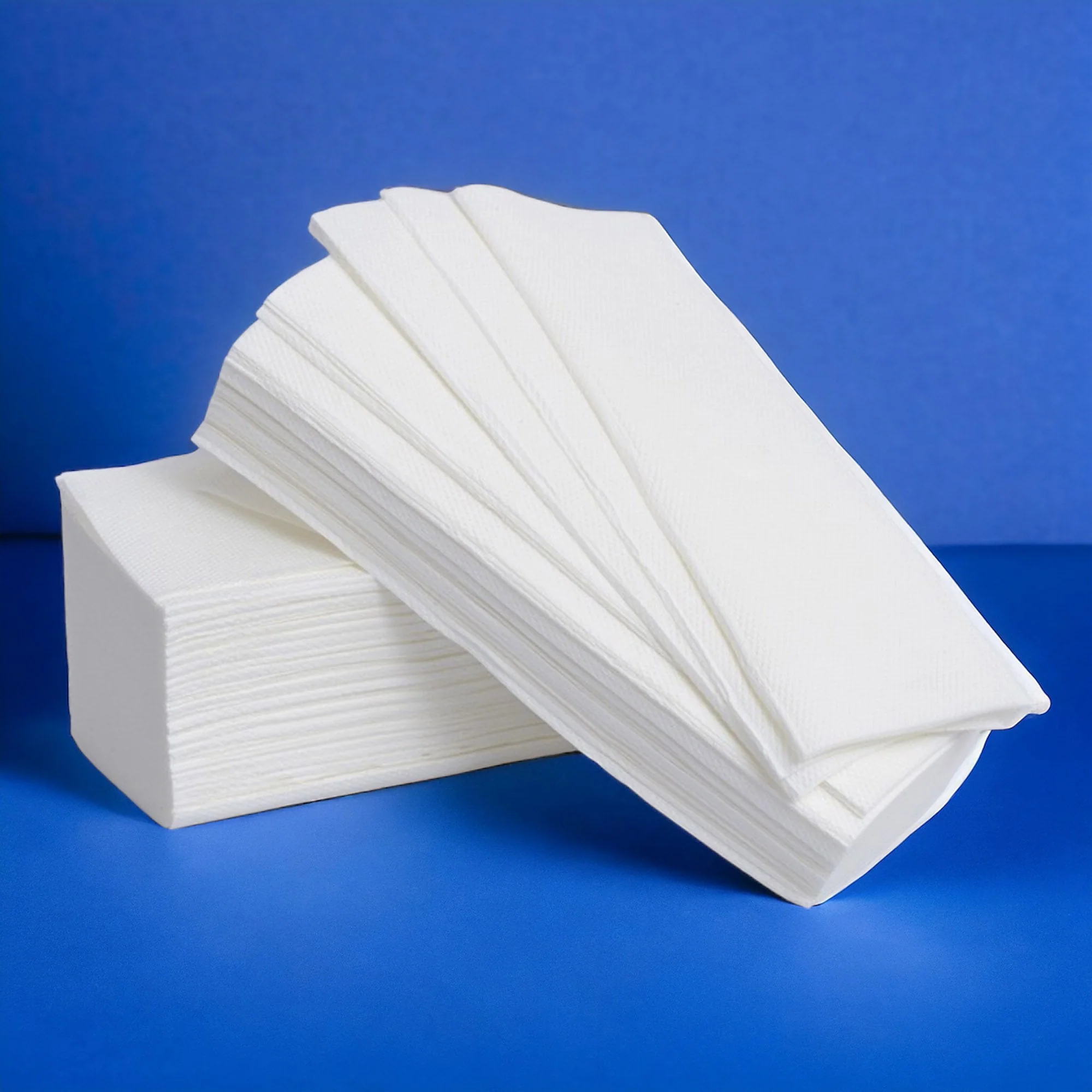 PAPER TOWELS - 2PLY WHITE - Z FOLD - Image 2