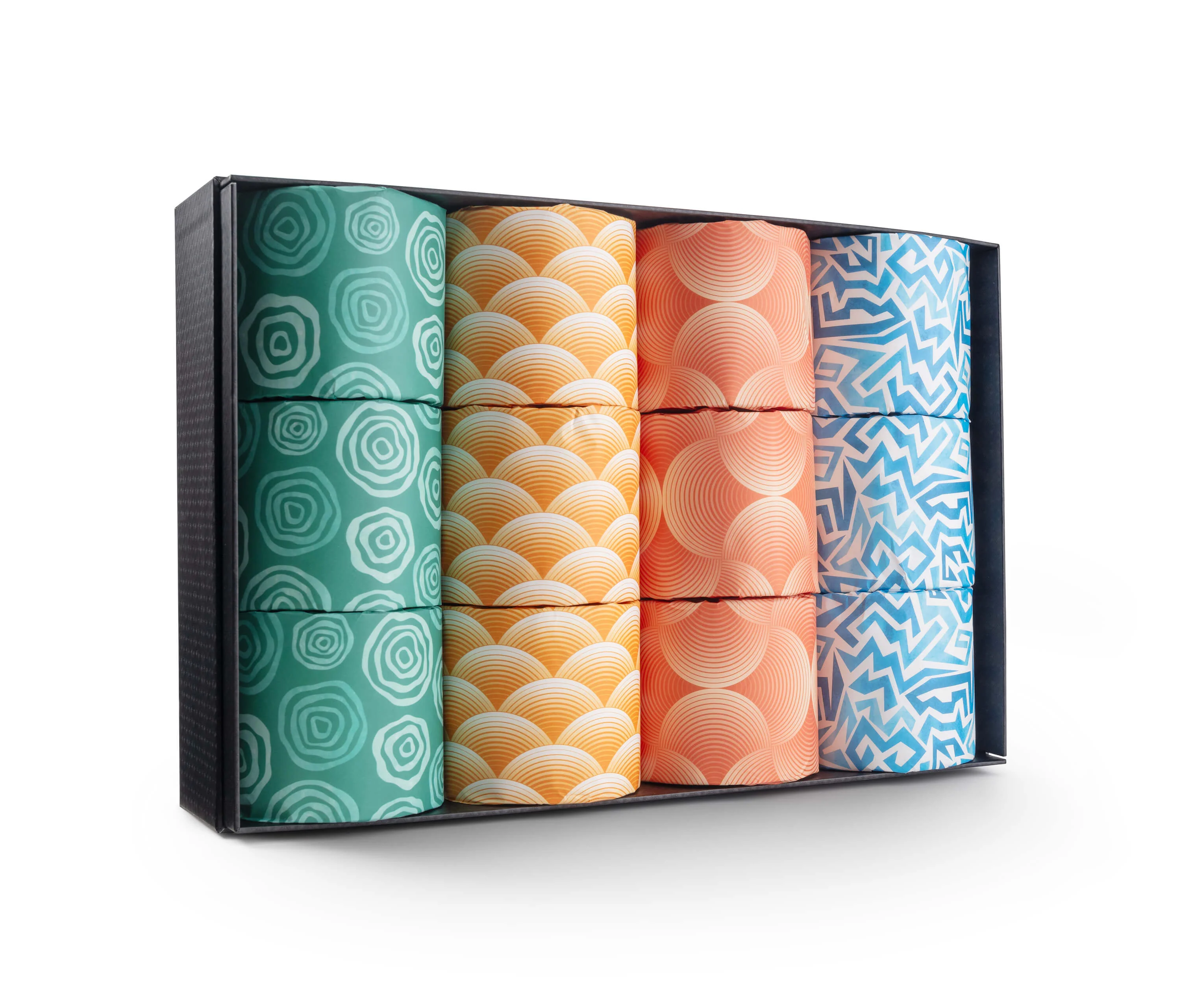 Pattern Collection #5 Bamboo Toilet Rolls - 24 Rolls x 400 Sheets / 3 Ply - Image 11