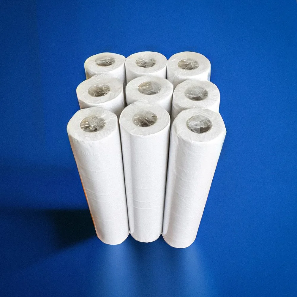 Recycled 2 Ply White Couch Rolls - Image 8