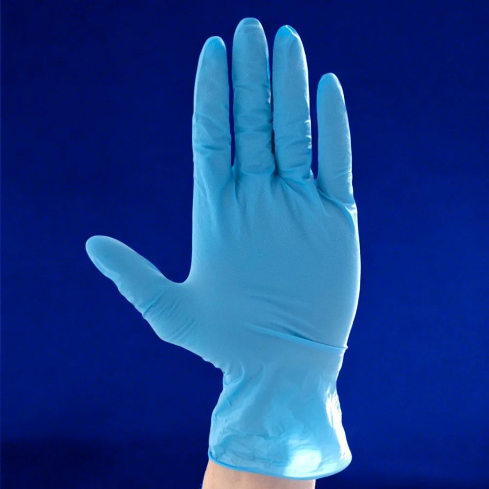 Robust - Blue Nitrile Gloves - Powder Free - Image 5