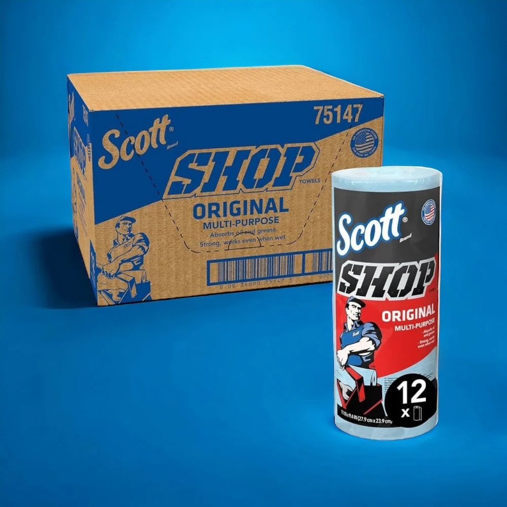 Scott Shop Towels - Blue Heavy Duty Towels - Image 10