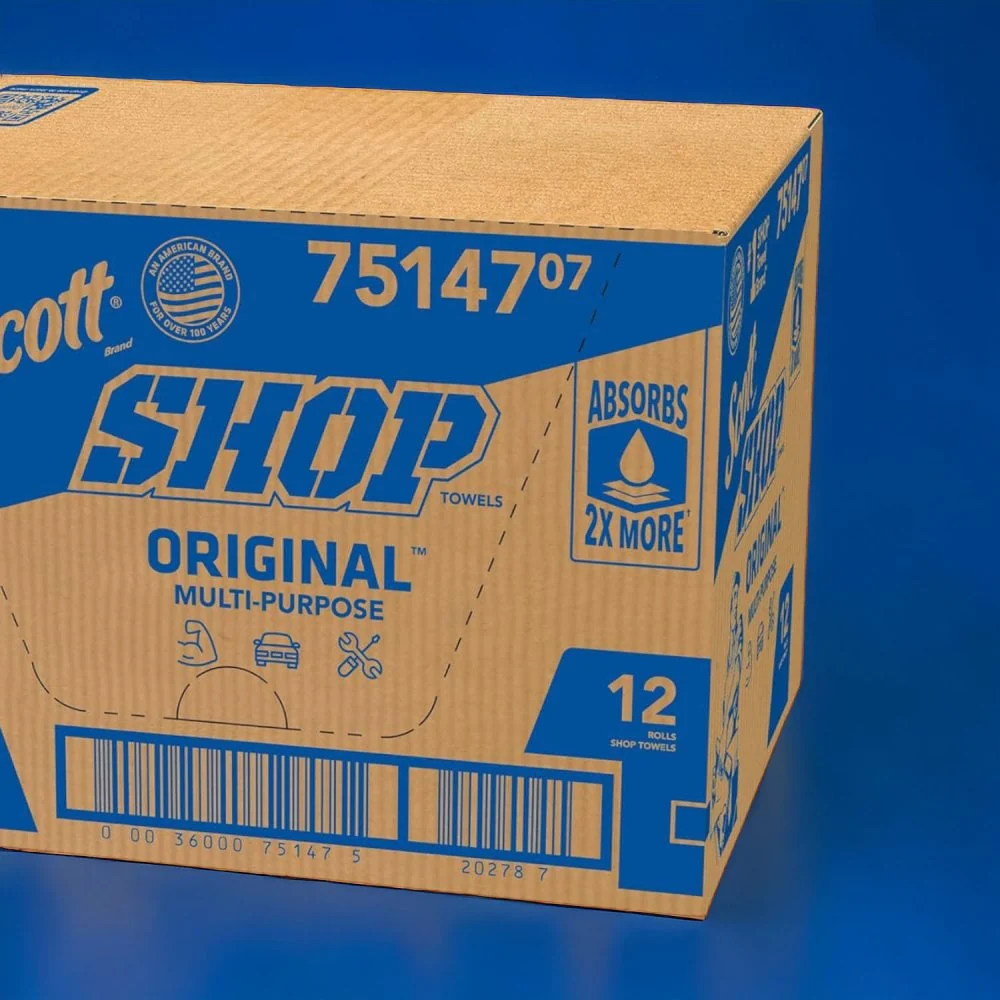 Scott Shop Towels - Blue Heavy Duty Towels - Image 12