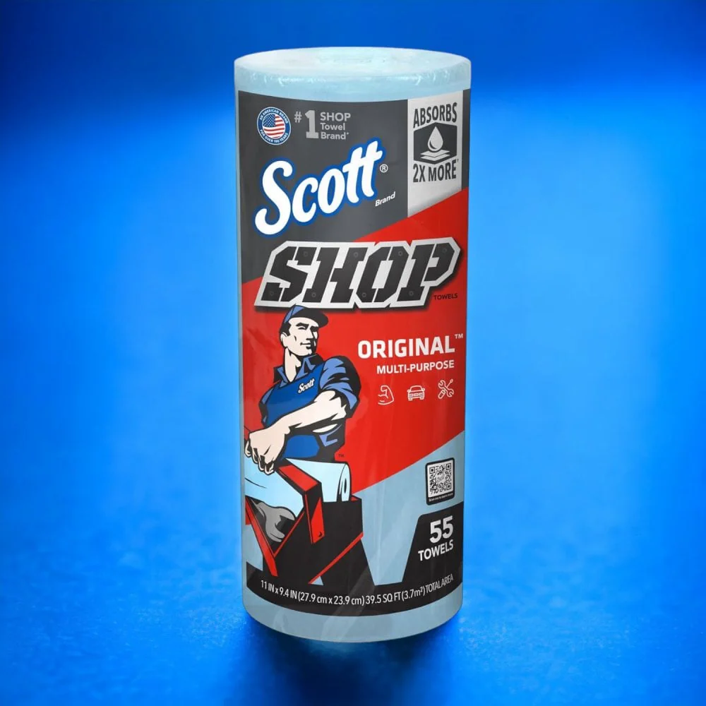 Scott Shop Towels - Blue Heavy Duty Towels - Image 3