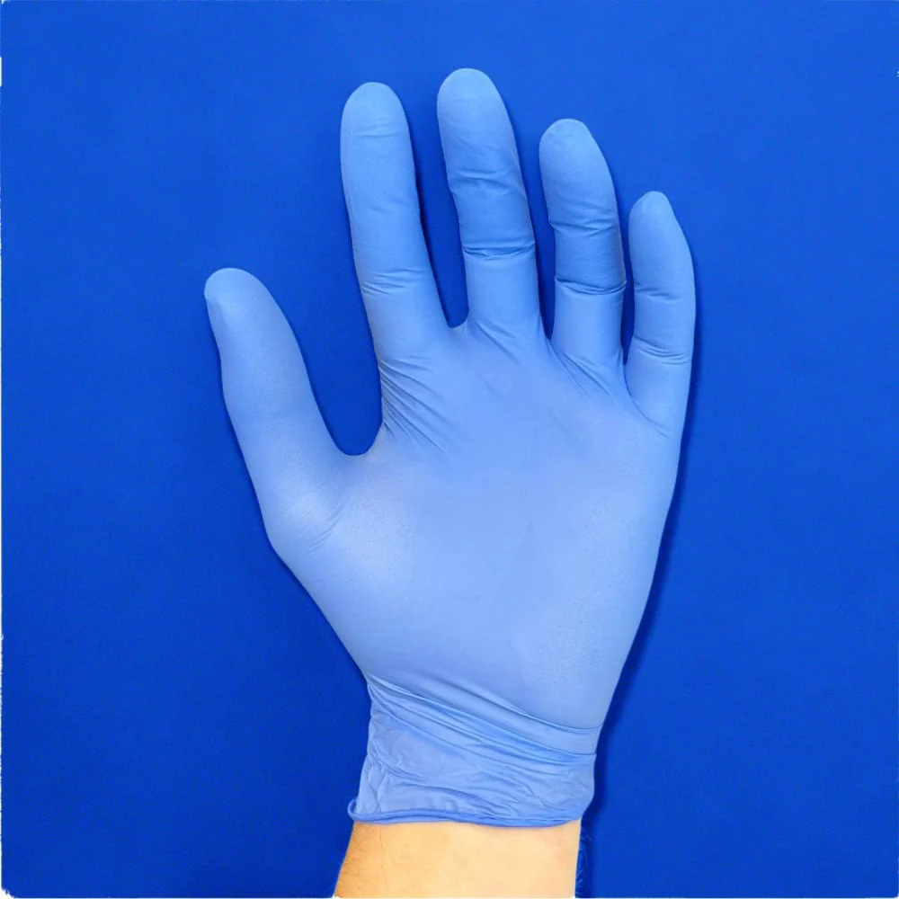 Transform - Blue Nitrile Gloves - Powder Free - Image 5