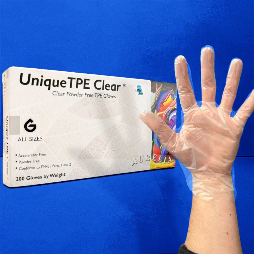 Unique TPE - Clear Powder Free - Image 6