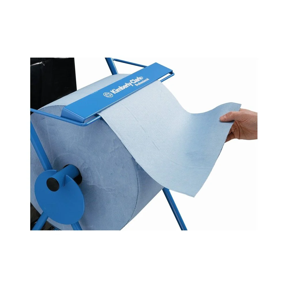 Workshop Wiper Roll Stand On Wheels - Image 4