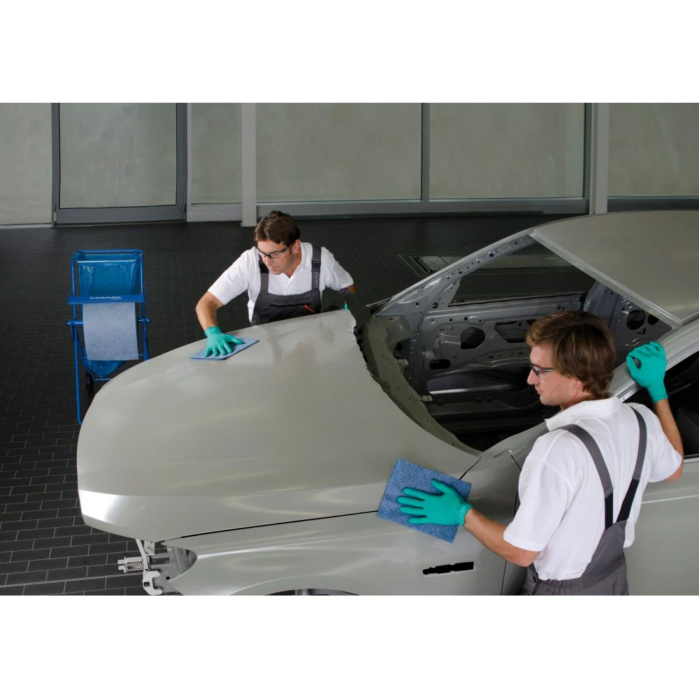 Workshop Wiper Roll Stand On Wheels - Image 5